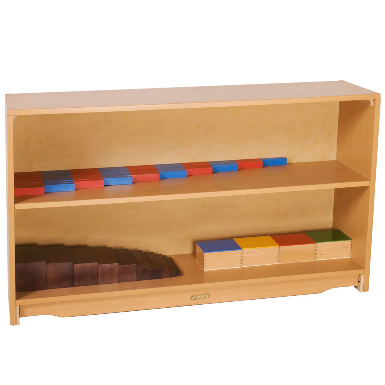 Closed Back Shelf 4' x 28" w/ One Shelf