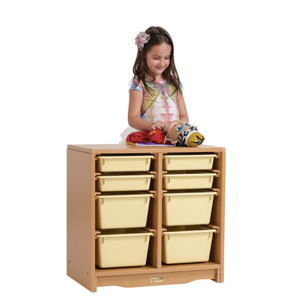 Tote Shelf 2' x 24" w/ Totes