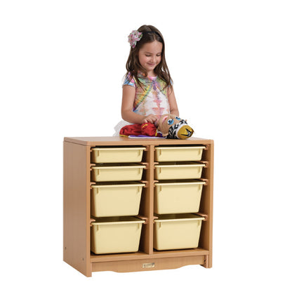 Tote Shelf 2' x 24" w/ Totes