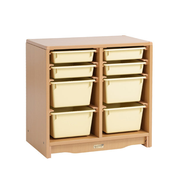 Tote Shelf 2' x 24" w/ Totes