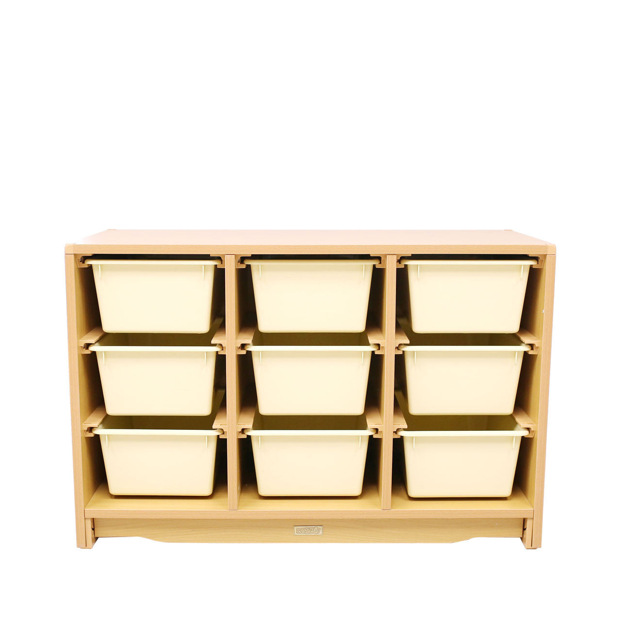 Tote Shelf 3' x 24" w/ Totes