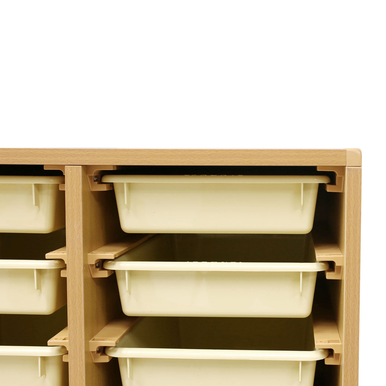 Tote Shelf 3' x 32" w/ Totes