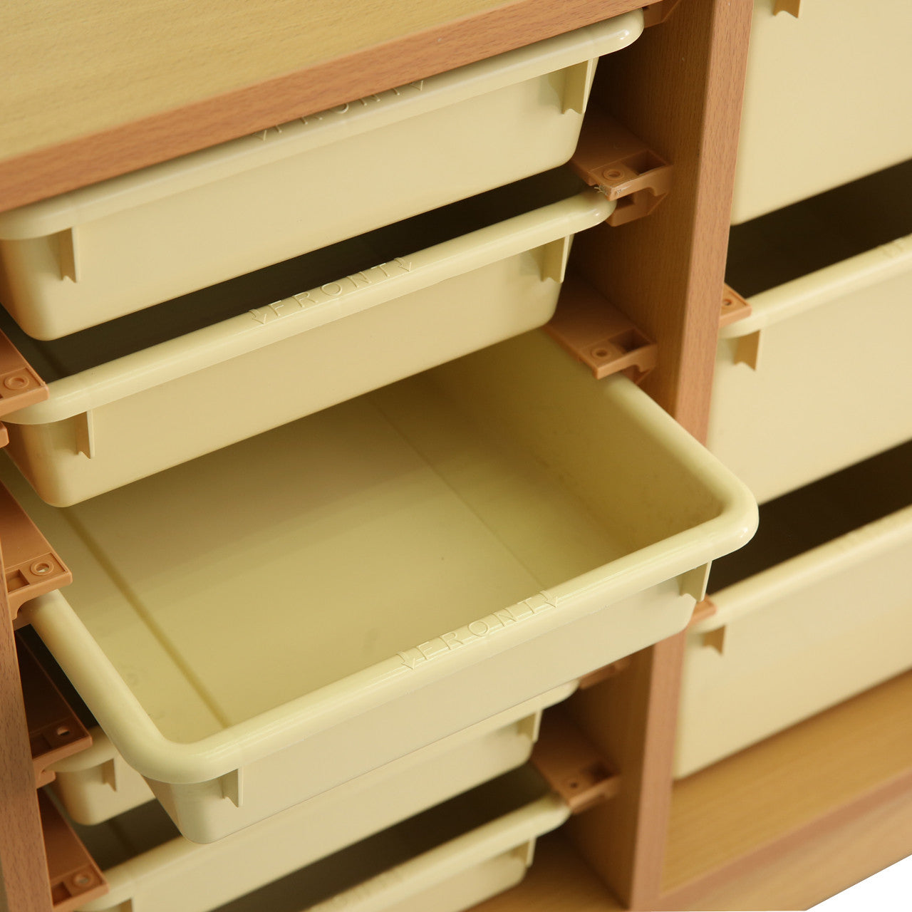 Tote Shelf 4' x 24" w/ Totes