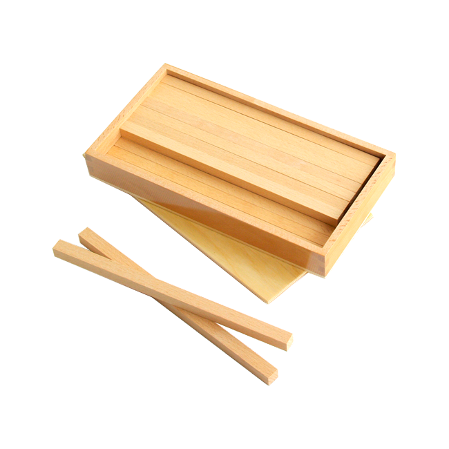 Box with Prisms for Brown Stairs (Natural Finish)