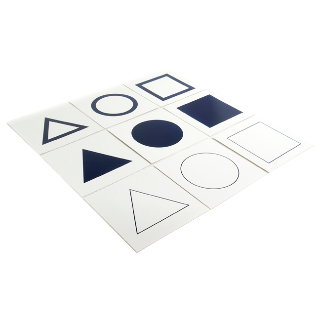 Cards For Geometric Demonstration Tray