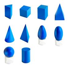 Geometric Solids With Stands