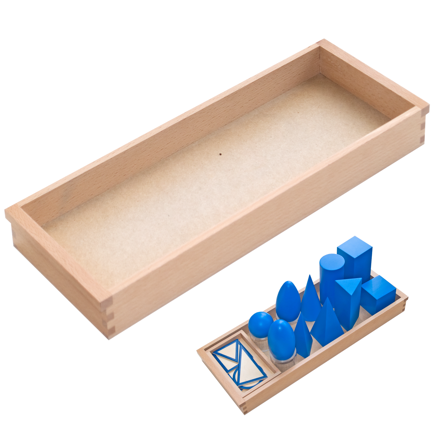 Geometric Solids Tray