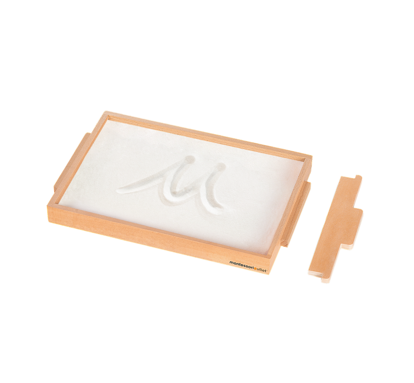 Sandpaper Letter Tracing Tray