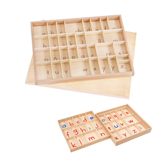 Medium Movable Alphabet Box (Lower Case Letters)