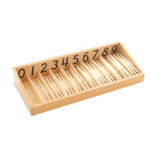 Spindle Box With 45 Spindles (Cursive)