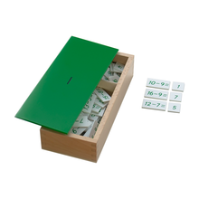 Subtraction Equations and Differences Box