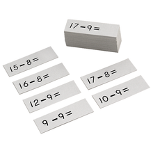 Subtraction Working Charts Problems Slips