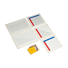 Multiplication Working Charts