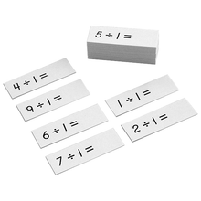 Division Working Charts Problems Slips