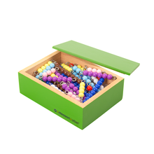 Colored Bead Stairs ¨C 10 Sets: Individual Beads (Nylon)