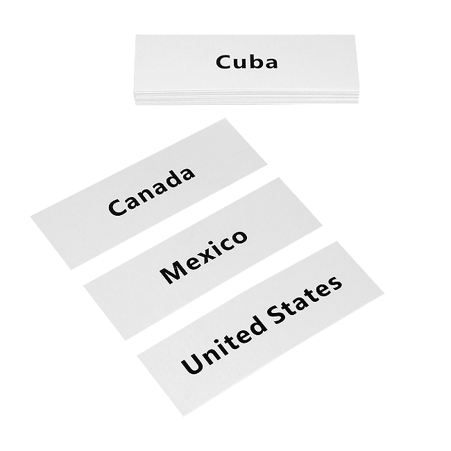 North America Labels