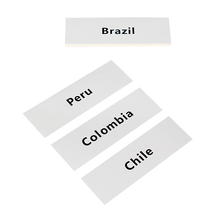 South America Labels