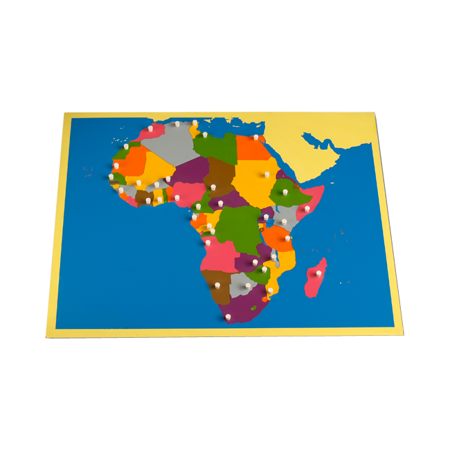 Puzzle Map of Africa