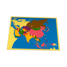 Puzzle Map of Asia
