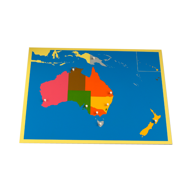 Puzzle Map of Australia