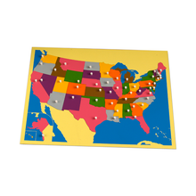 Puzzle Map of USA
