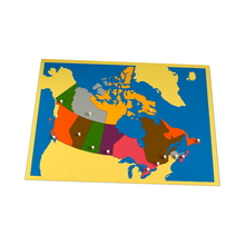 Puzzle Map of Canada