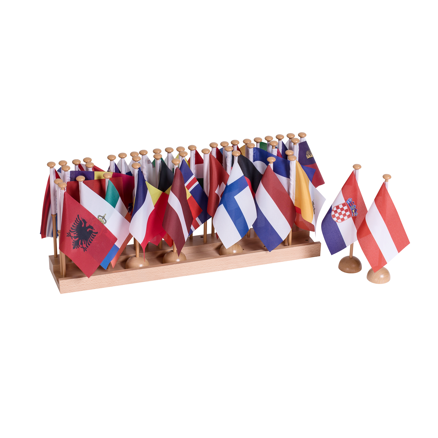 Europe Flag Stands
