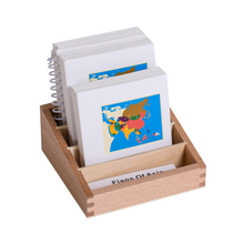 Asia Flags Nomenclature Cards