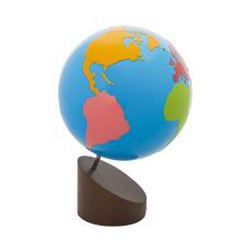 Globe of Continents (Colored)