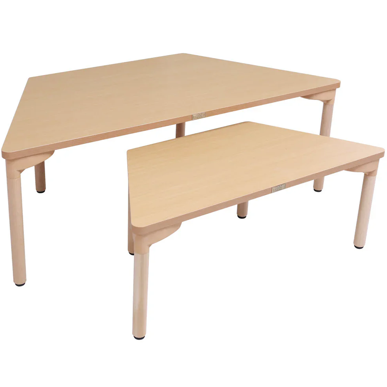 22"/44" x 22" Trapezoidal Table - 24" Height