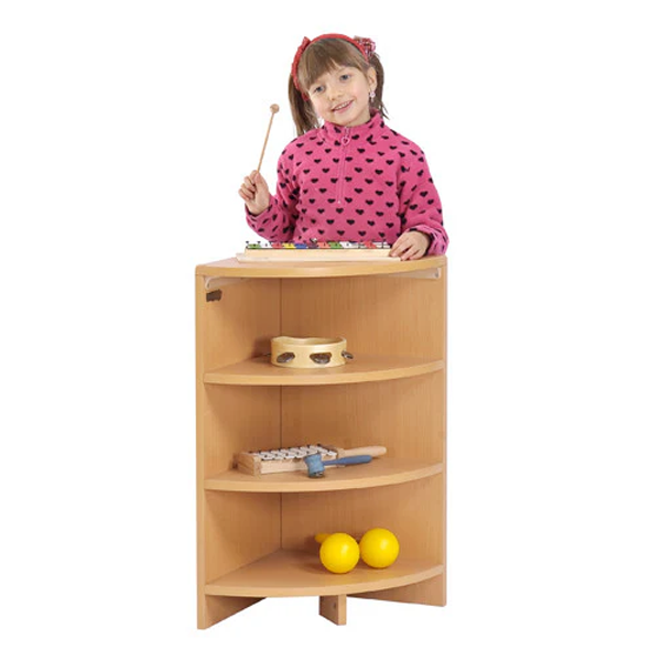 Corner Shelf 28" w/ Two Shelves