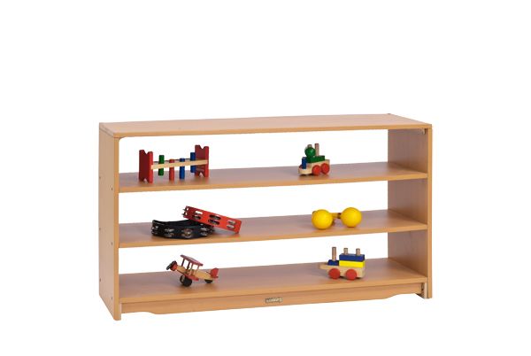 Open Back Shelf 45" x 28" w/ Two Shelves